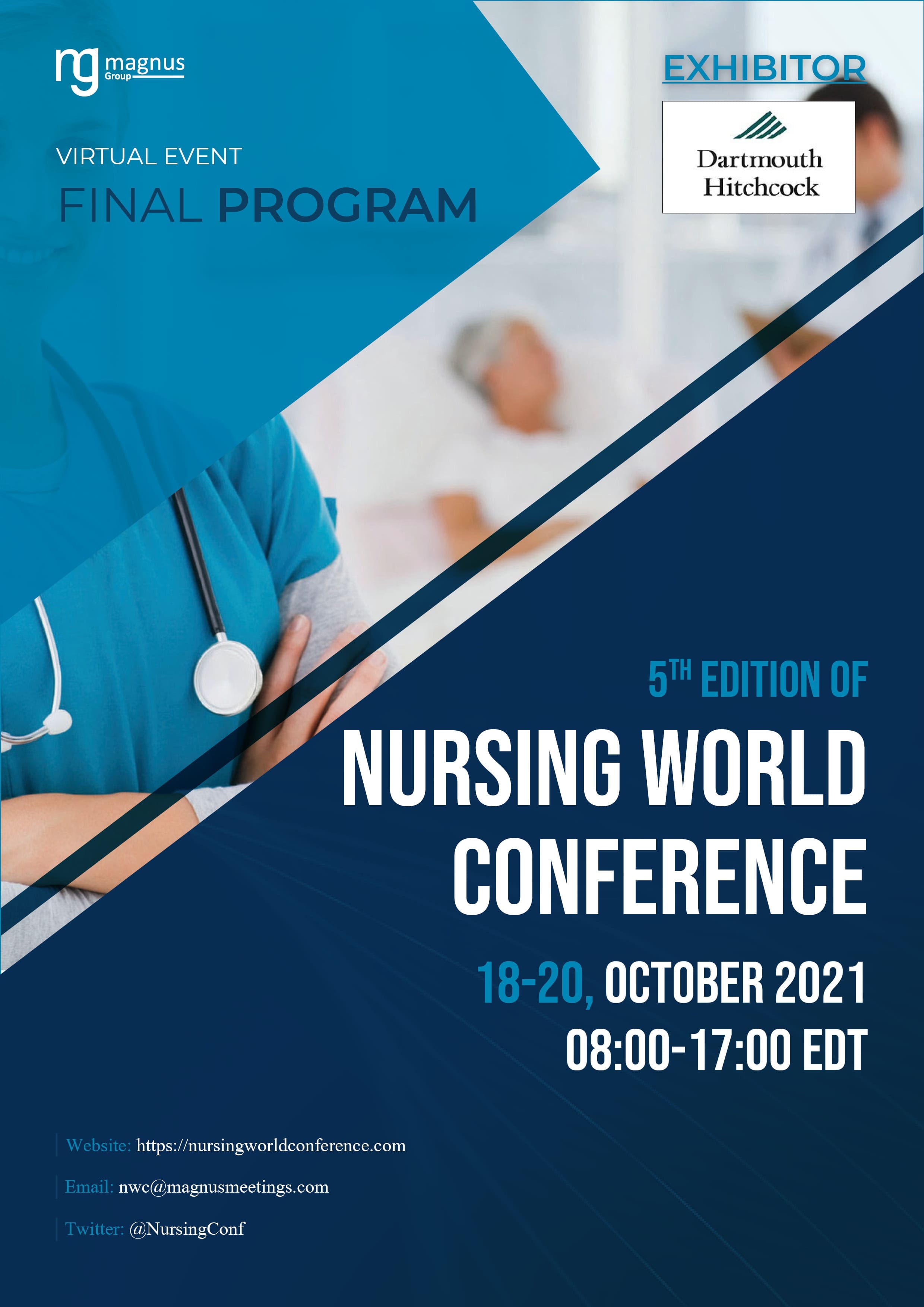 5th Edition of  Nursing World Conference  | Online Event Program